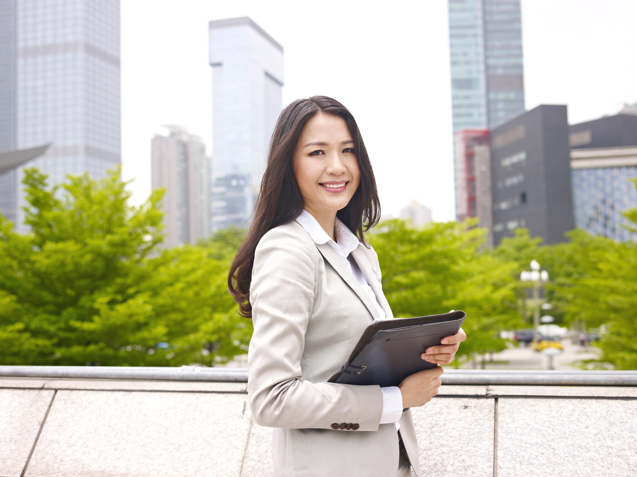 asian office lady